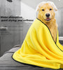 Dog Towels For Drying Dogs Drying Towel Dog Bath Towel, Quick-drying Pet Dog And Cat Towels Soft Fiber Towels Robe Super Absorbent Quick Drying Soft Microfiber Pet Towel For Dogs, Cats Yellow