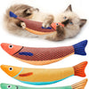 Cat Toys Saury Fish Catnip Crinkle Sound Toys Soft And Durable Interactive Cat Kicker Toys For Indoor Kitten Exercise For All Breeds