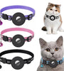 Reflective Collar Waterproof Holder Case For Airtag Air Tag Airtags Protective Cover Cat Dog Kitten Puppy Nylon Collar