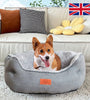 Dog Bed Cat Beds Soft Washable Fleece Puppy Cushion Warm Pet Basket Dog Bed